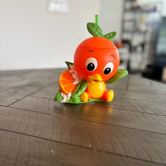 NWT Disney Park Epcot Orange Bird Sipper Cup 2023 Flower & Garden Festival - Picture 1 of 4